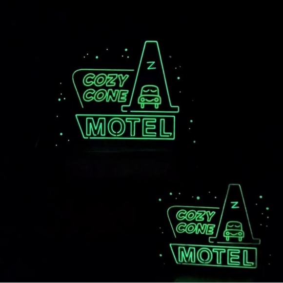 Loungefly Disney Pixar Moments Cars Cozy Cone Mini Backpack & Wallet Set - Picture 2 of 13